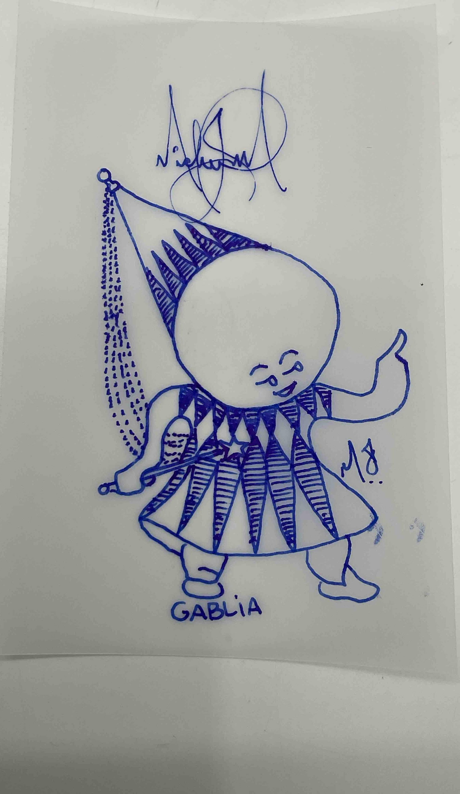 Original "Goop" Drawings by Michael Jackson (American, 1958-2009): Original one of a kind set of 54 drawings by the king of pop Michael Jackson. These drawings were made by Mr. Jackson after he was inspired by reading a children's book "New Goops". About the art: