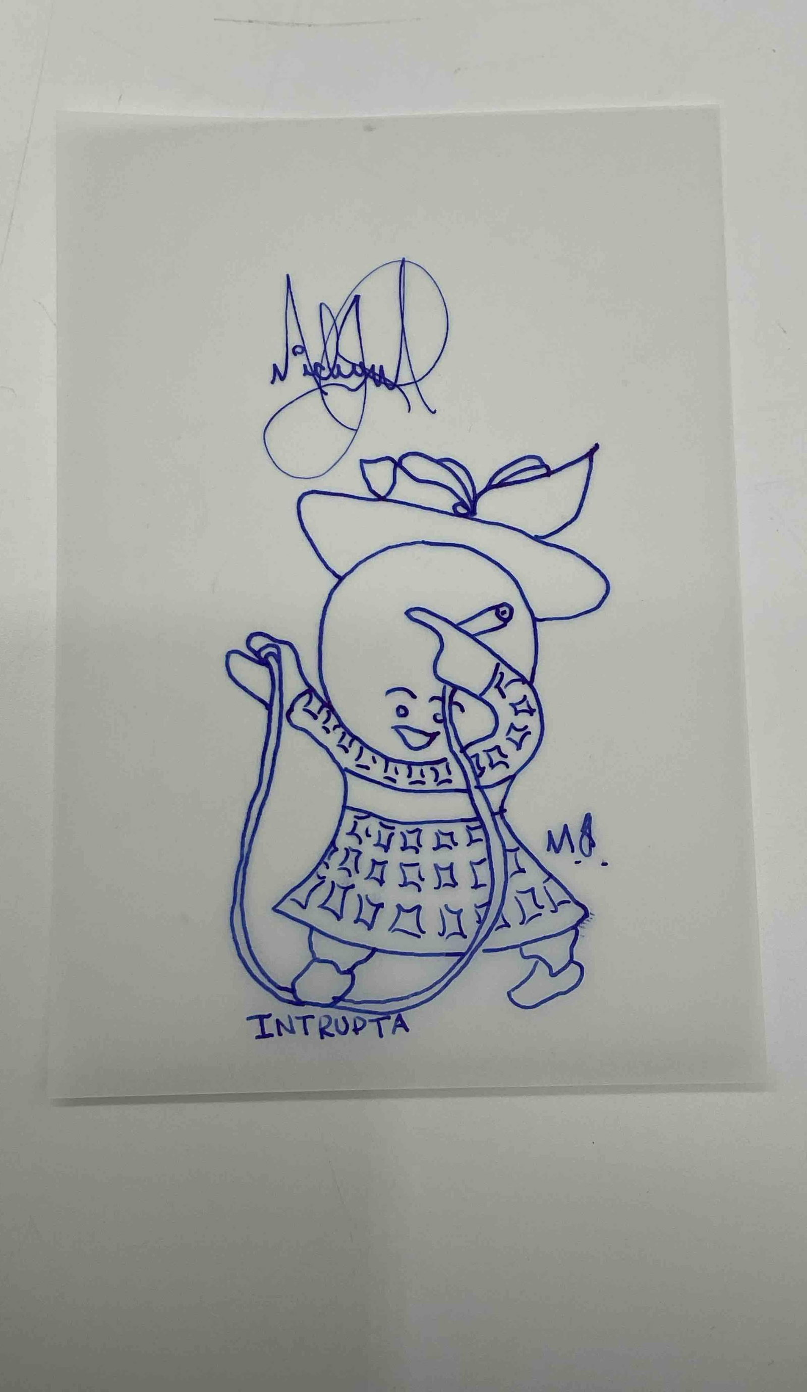 Original "Goop" Drawings by Michael Jackson (American, 1958-2009): Original one of a kind set of 54 drawings by the king of pop Michael Jackson. These drawings were made by Mr. Jackson after he was inspired by reading a children's book "New Goops". About the art: