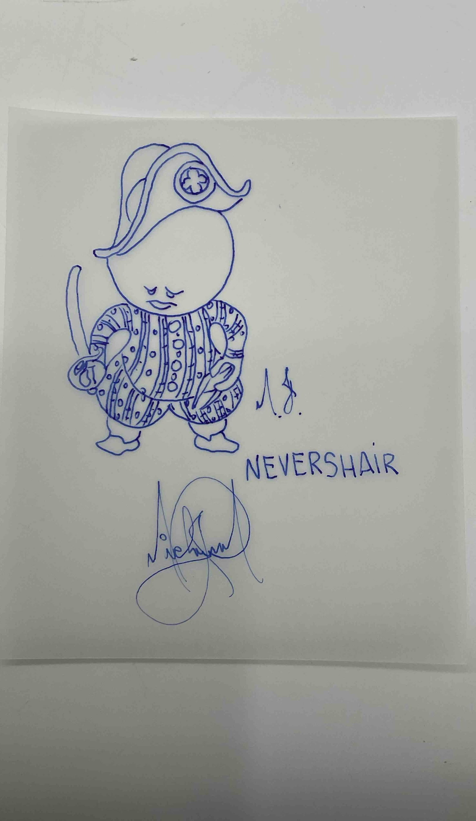 Original "Goop" Drawings by Michael Jackson (American, 1958-2009): Original one of a kind set of 54 drawings by the king of pop Michael Jackson. These drawings were made by Mr. Jackson after he was inspired by reading a children's book "New Goops". About the art: