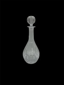 Cut Crystal Decanter with Stopper