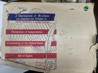 3 Documents of Freedom Replica Set (1 of 3)