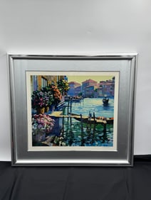 Venice Suite by the American artist Howard Behrens (1933-2014) w/ COA