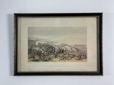 William Simpson (Scottish, 1823-1899) Antique Lithograph