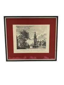 "Amsterdam" by Pierre Fouquet, Jr.(Dutch, 1729-1800) Etching