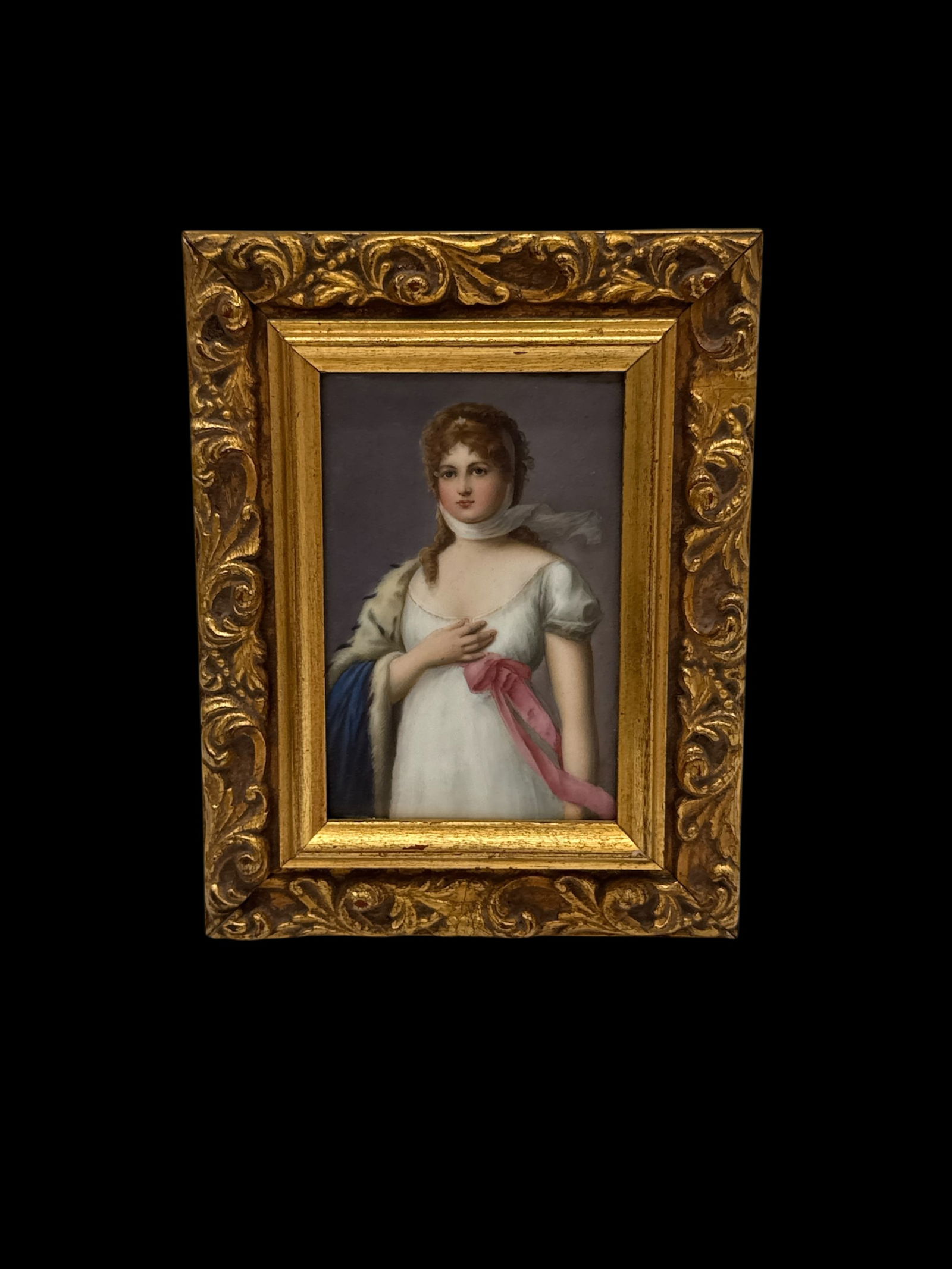 Queen Louise of Prussia KPM German Porcelain Plaque (1 of 2)