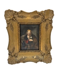 Baroque  18th Century Portrat of Christopher Columbus