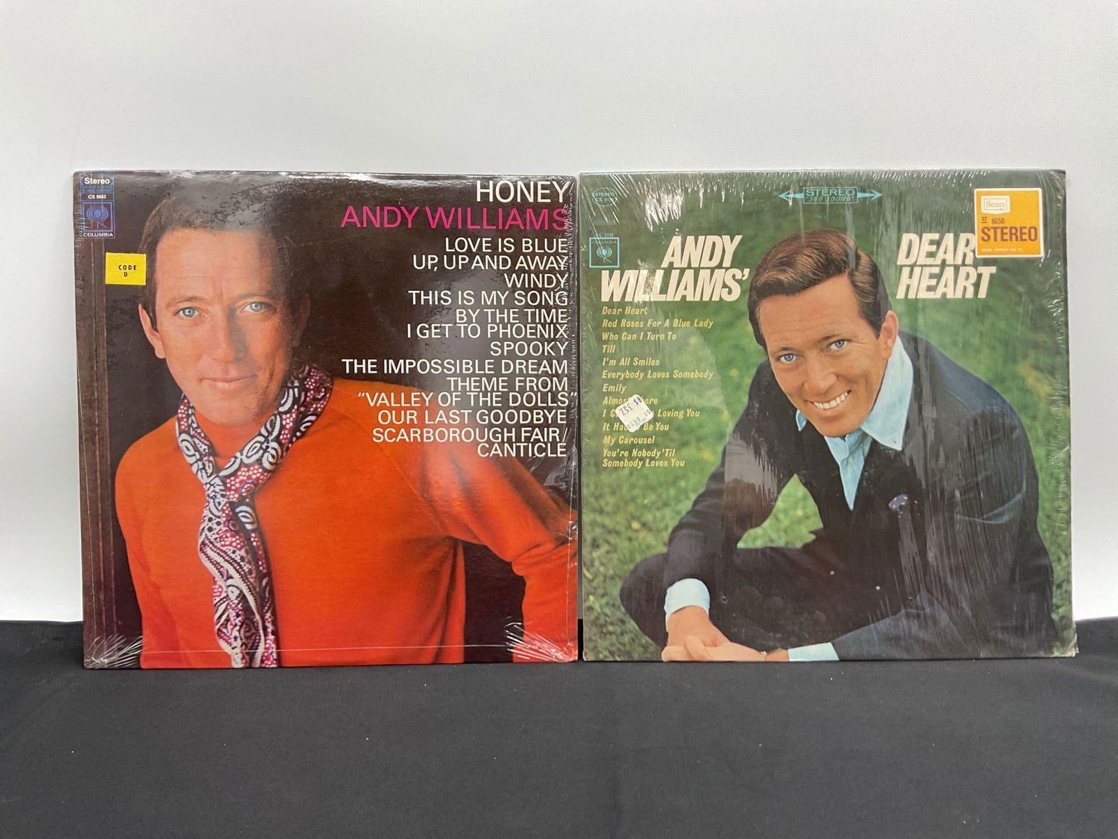 Lot of 2 Vintage Andy Williams Vinyl Records – Columbia Stereo LPs (1 of 2)