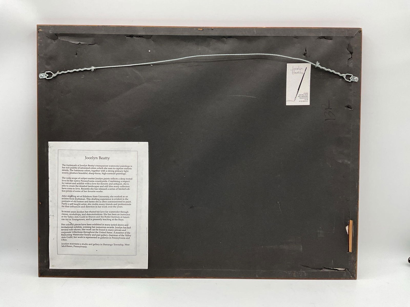 Jocelyn Beatty (American) Watercolor - 3