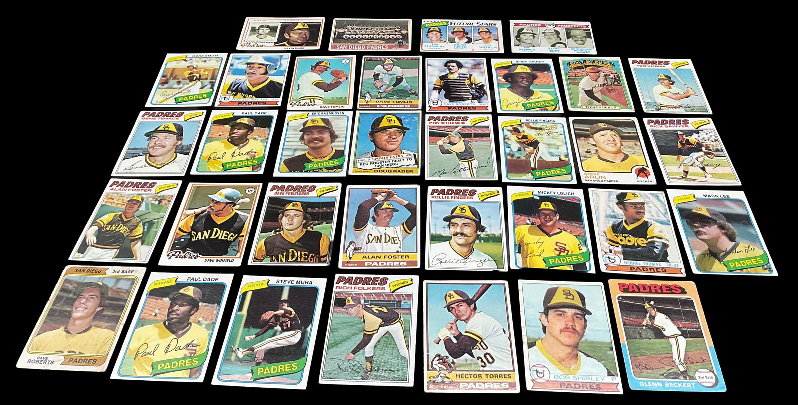 San Diego Padres Baseball Card Lot (1 of 2)