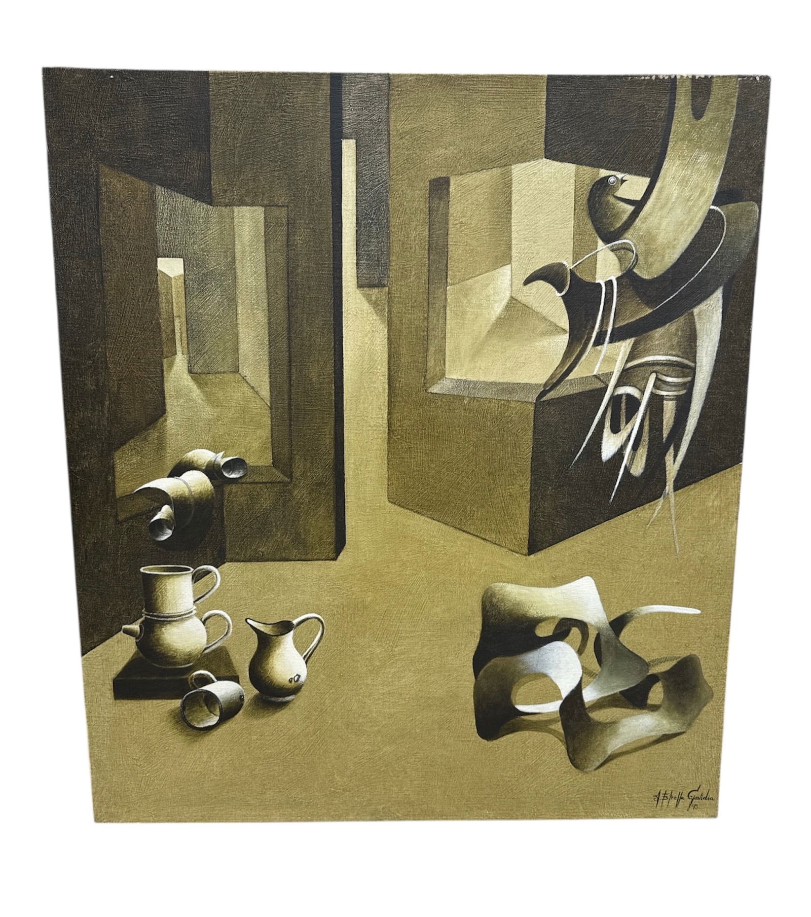 Milton Estrella Gavidia Surreal Still Life and Interior Painting (1 of 5)