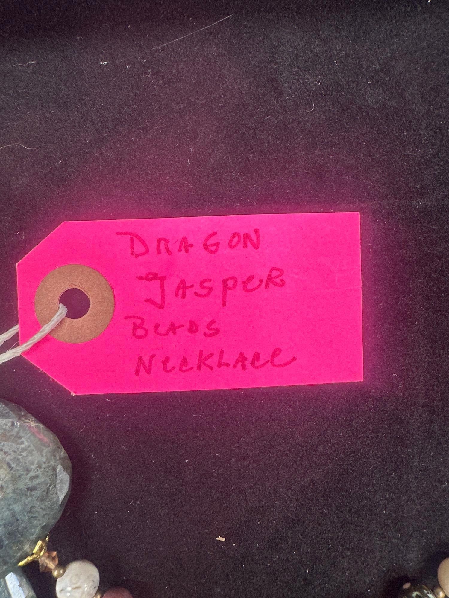 Dragon Jasper Beaded Necklace - 2