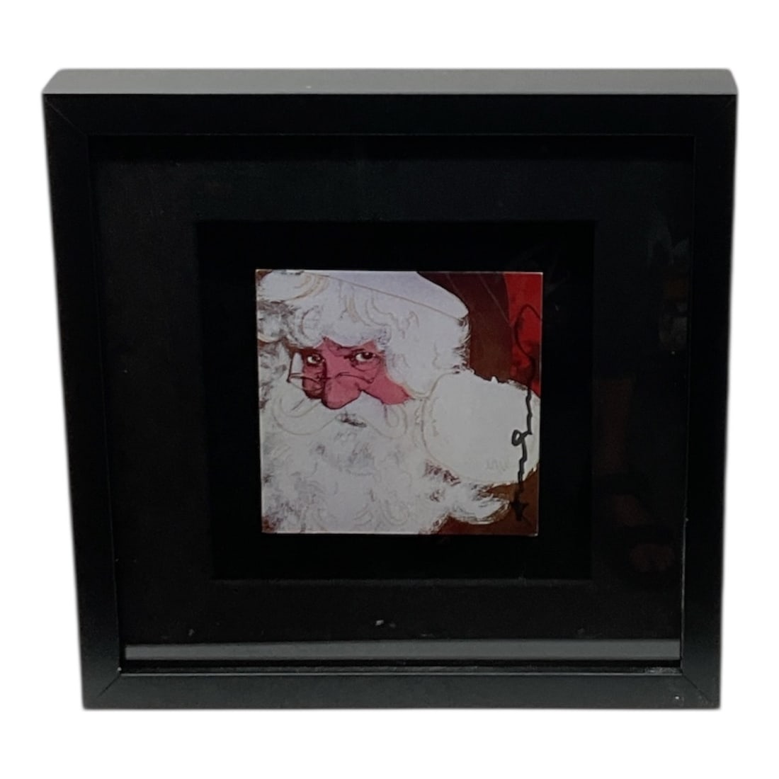 Andy Warhol (After) - Santa Claus from the Myths Series, 1981 - Framed Offset Lithograph Print (1 of 3)