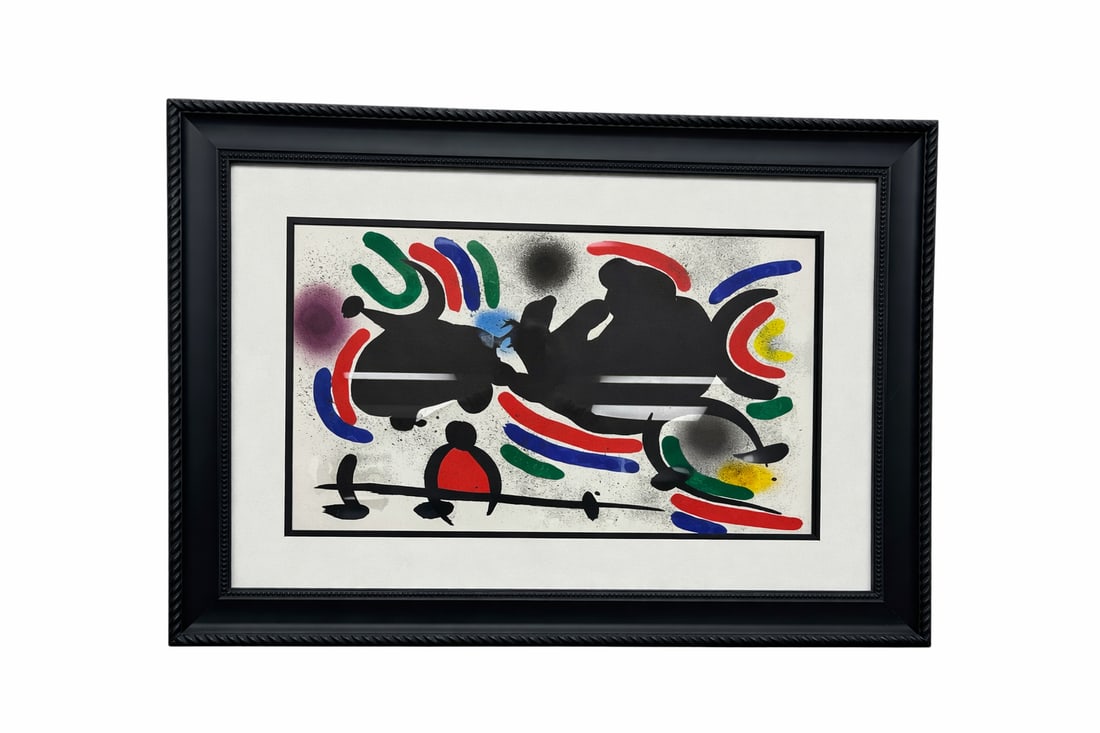 "Lithograph VI" By Joan Miro (Spain, 1893-1983) (1 of 4)
