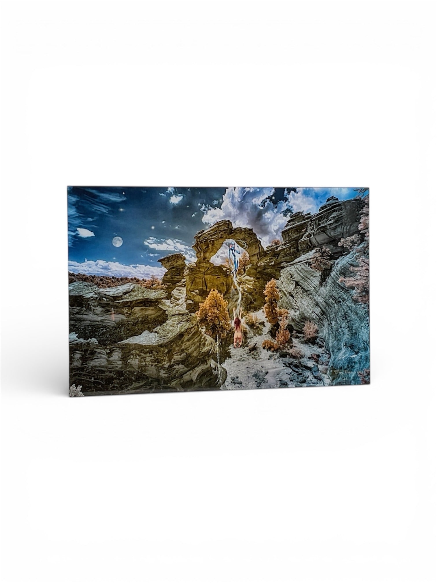 Sam Dobrow Submission to Metallisa Surreal Figurative Giclée (1 of 5)