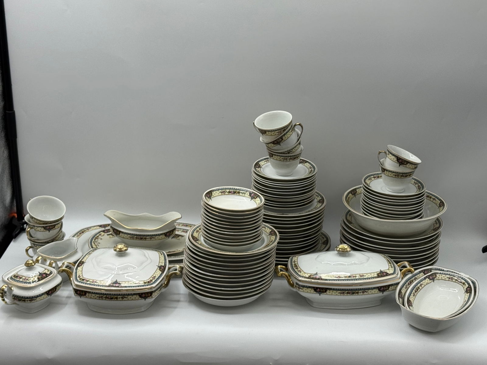 96-Piece Czech-Slovakian Dinnerware Set (1 of 7)
