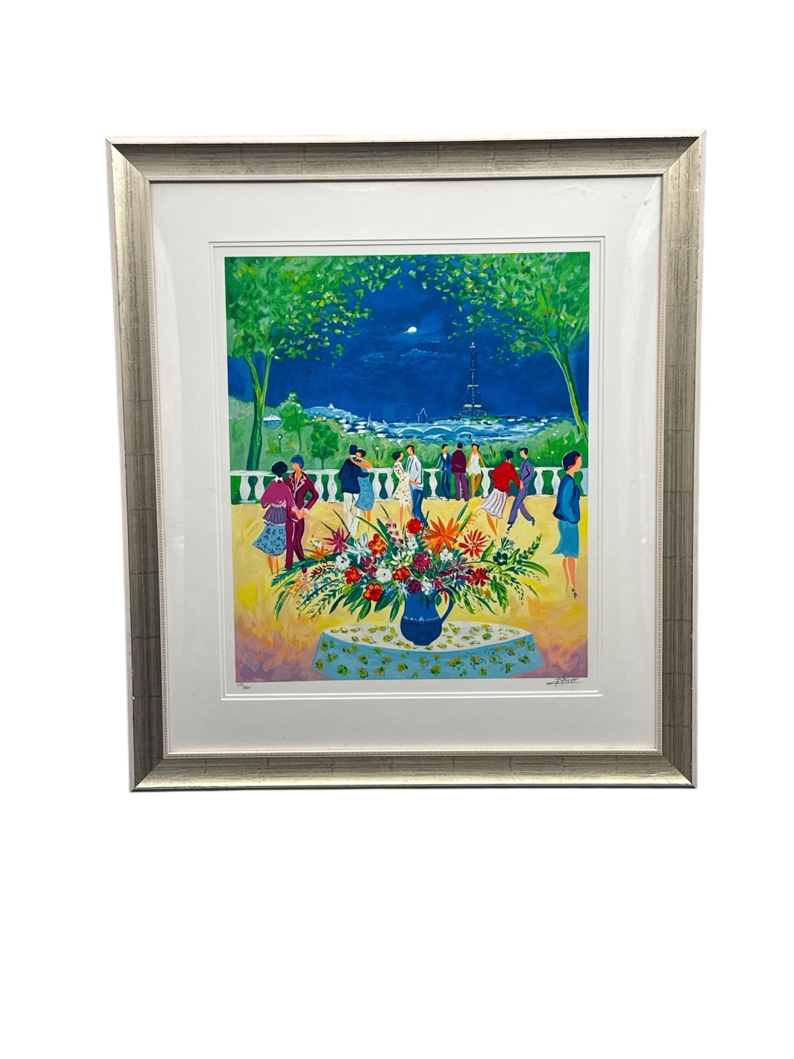 Jean-Claude Picot, Une Soirée à Paris, Signed & Numbered Limited Edition Seriolithograph (1 of 5)
