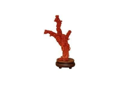 Red Coral Quan-Yin (1 of 9)