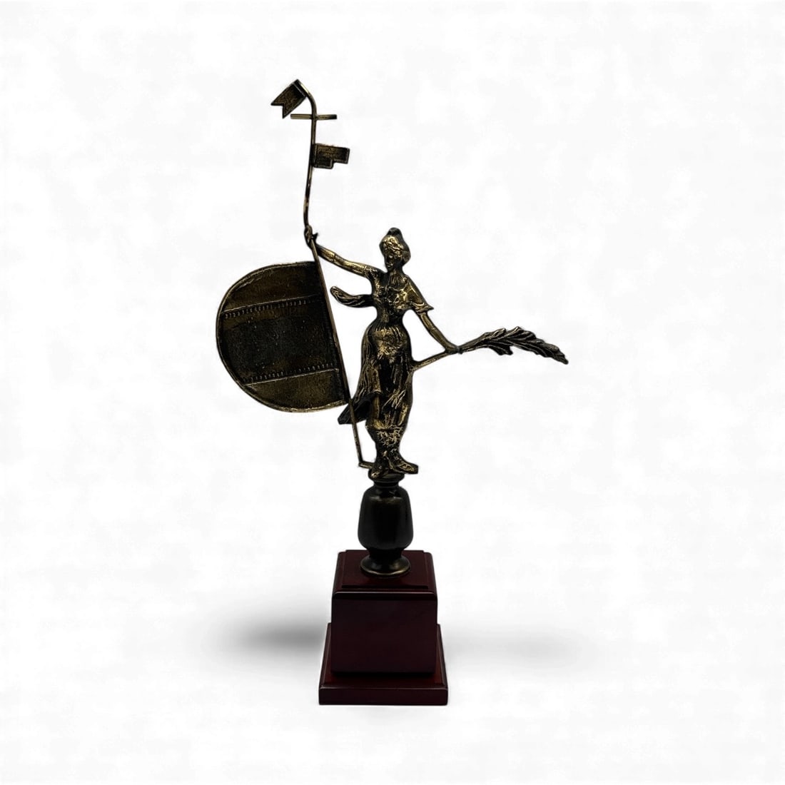 Gilt Metal Weathervane of Top of Cathedral in Seville Spain (1 of 3)