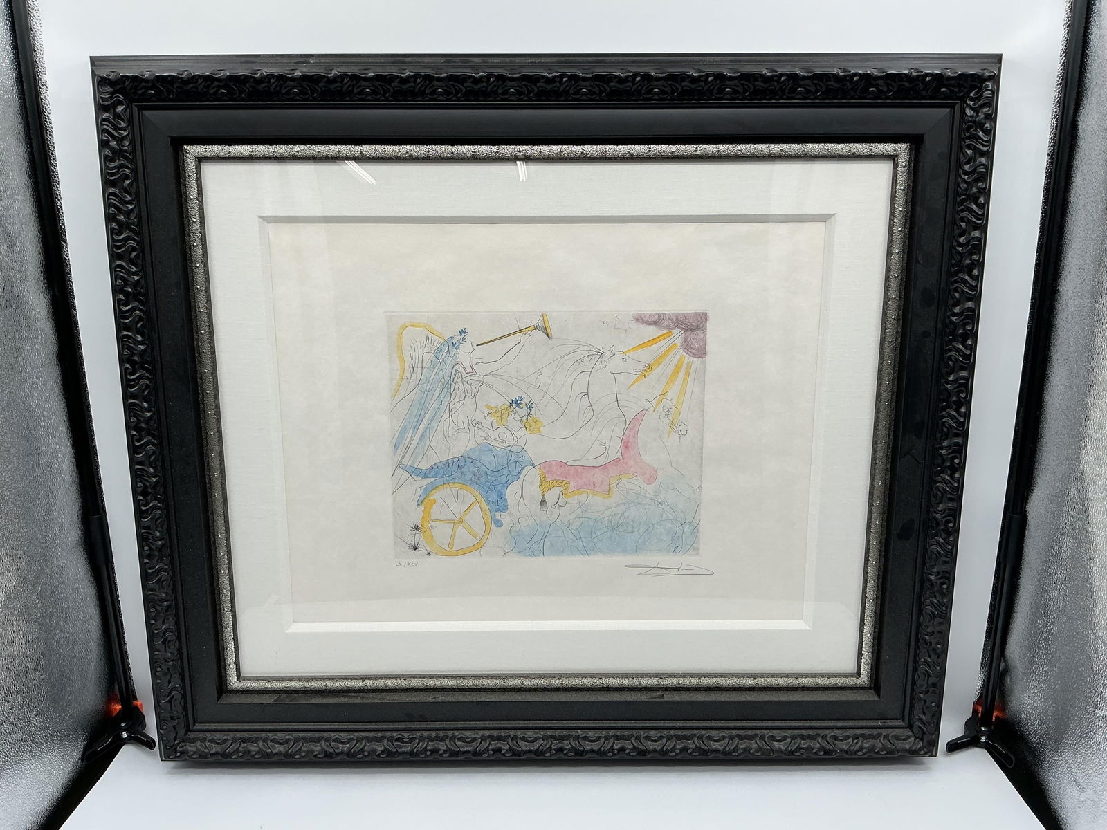 "Eutrepe" after Salvador Dalí (Spain,1904-1989) Etching (1 of 5)