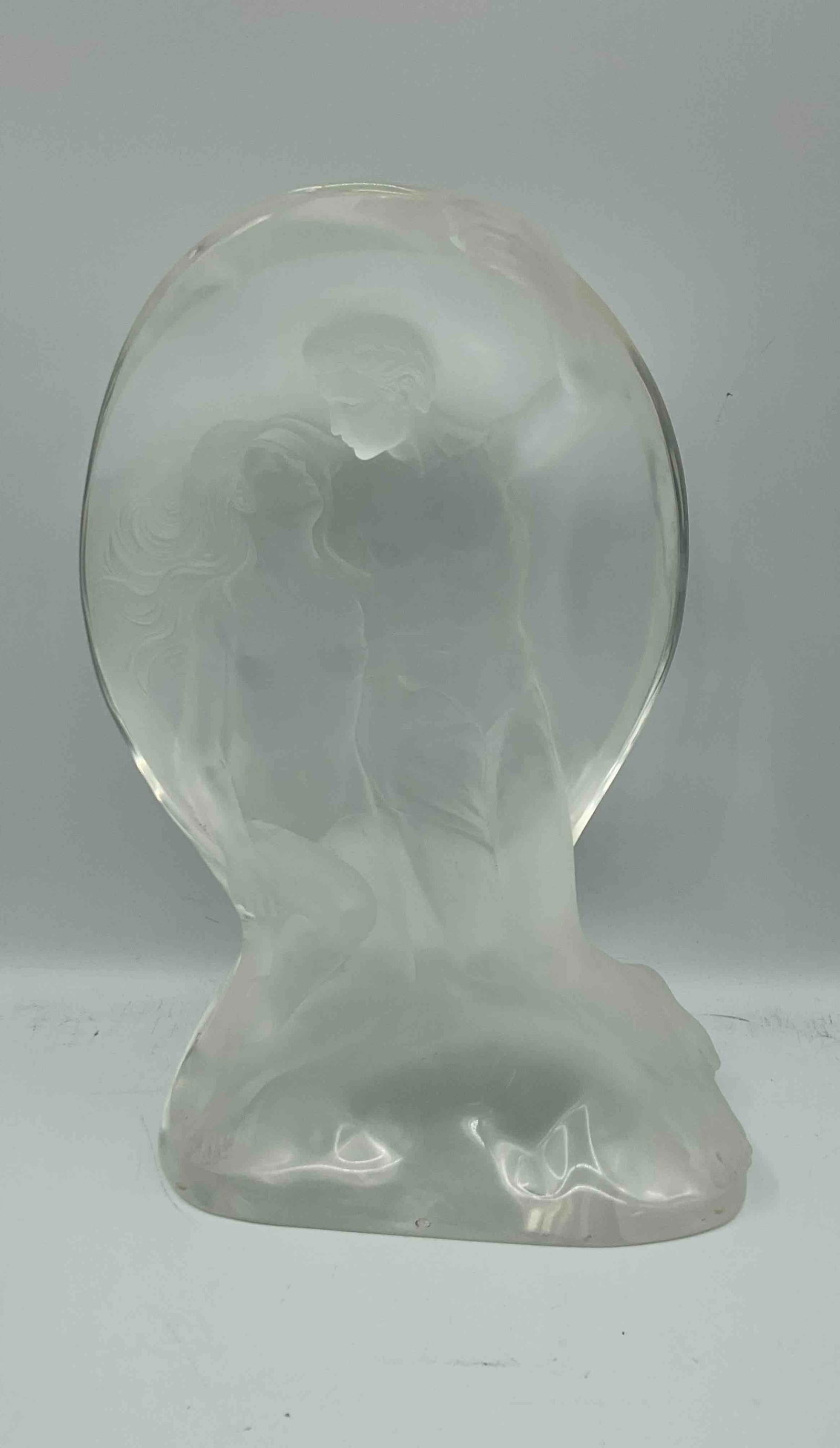 "Badia" by Frederick Hart Lucite Sculpture (1 of 8)