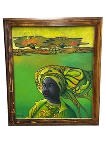 Milton Estrella Gavidia Figurative Portrait Painting 2003