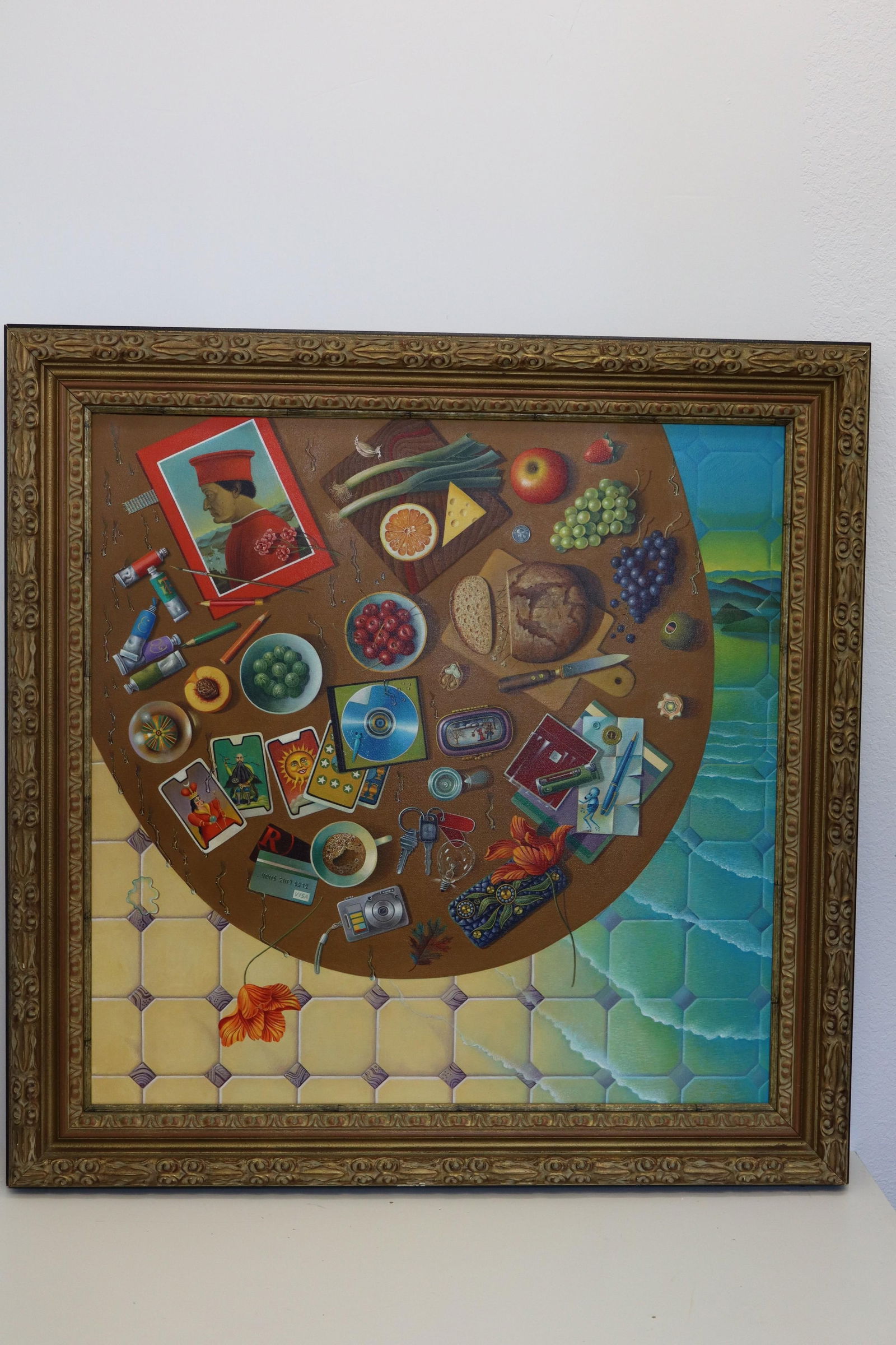 "Table" by IGOR TULPANOV (RUSSIAN B. 1939) Oil on Canvas (1 of 5)