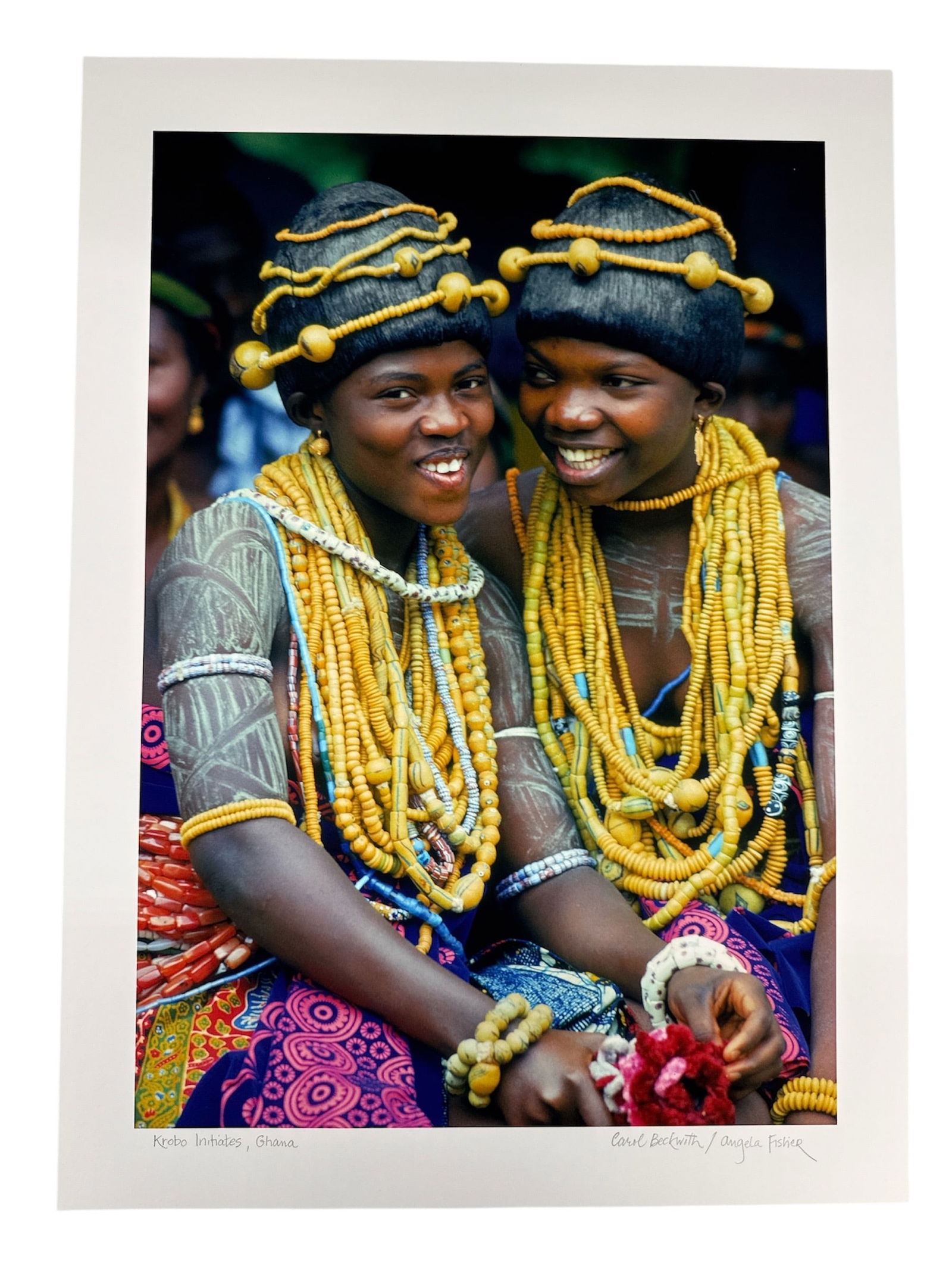 Krobo Initiates, Ghana Photograph by Angela Fisher and Carol Beckwith (1 of 4)