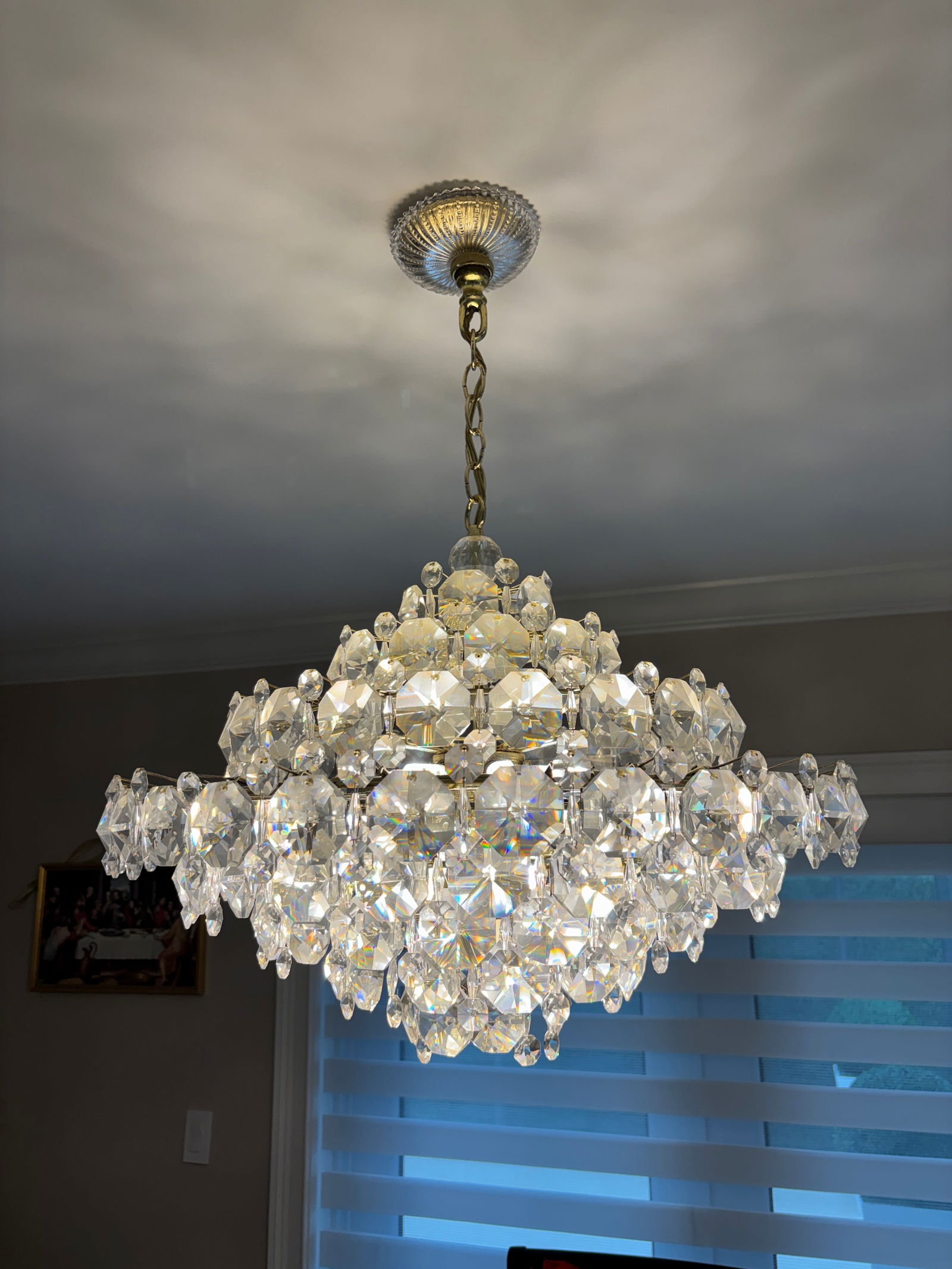 4870H Heritage Twelve Light Crystal Chandelier (1 of 4)