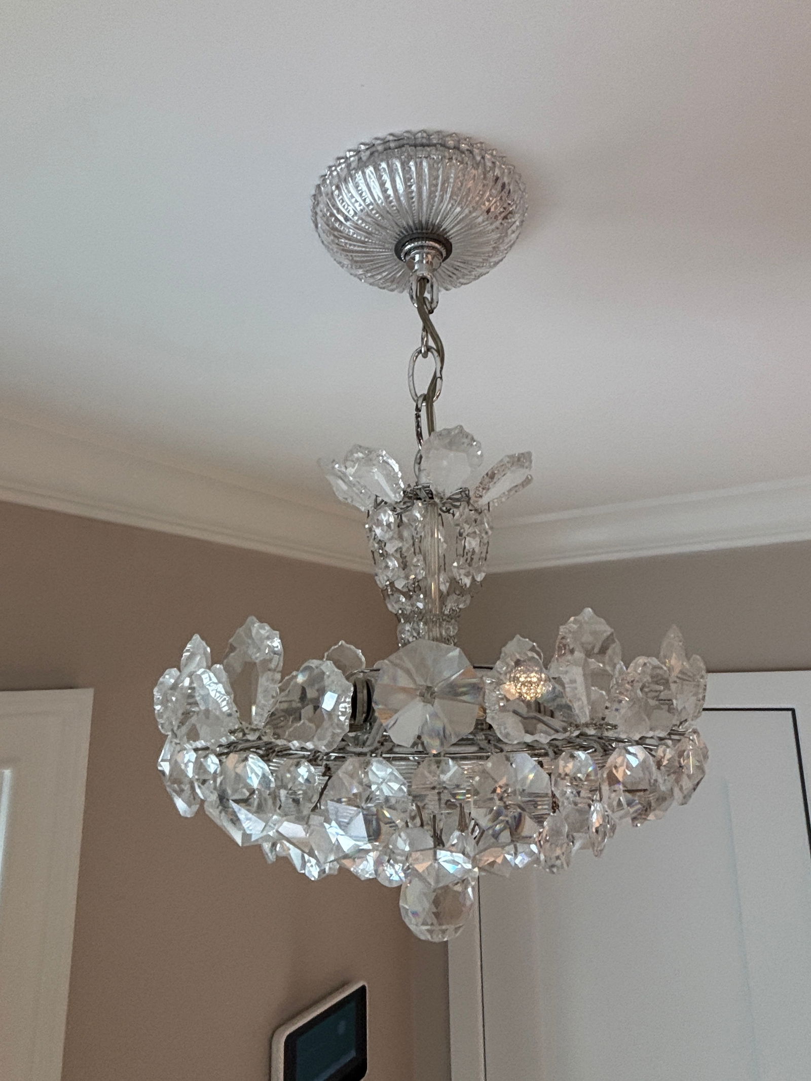 Trilliane Model 5852 Strass Crystal Four Light Chandelier (1 of 5)