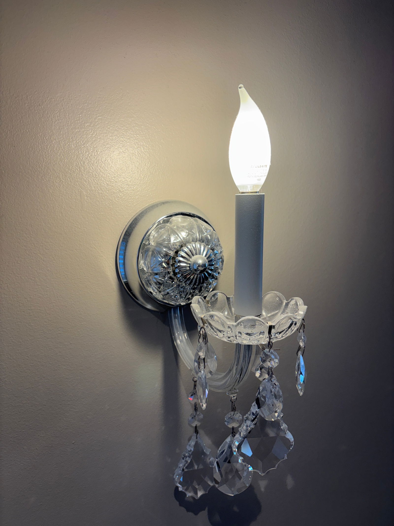 Pair of Schonbek Olde World Wall Sconces with Clear Heritage Handcut Crystal (1 of 7)