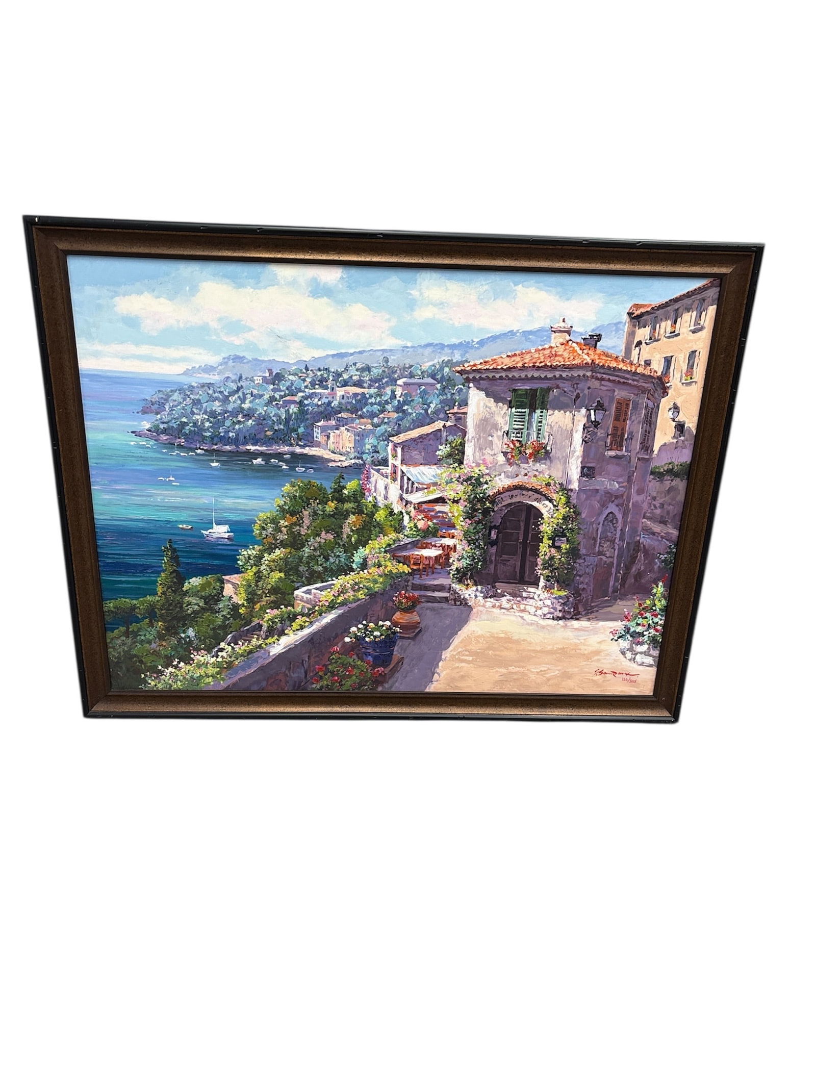 Sam Park "St. Paul De Venice" Hand-Embellished Limited Edition Serigraph on Canvas (1 of 5)