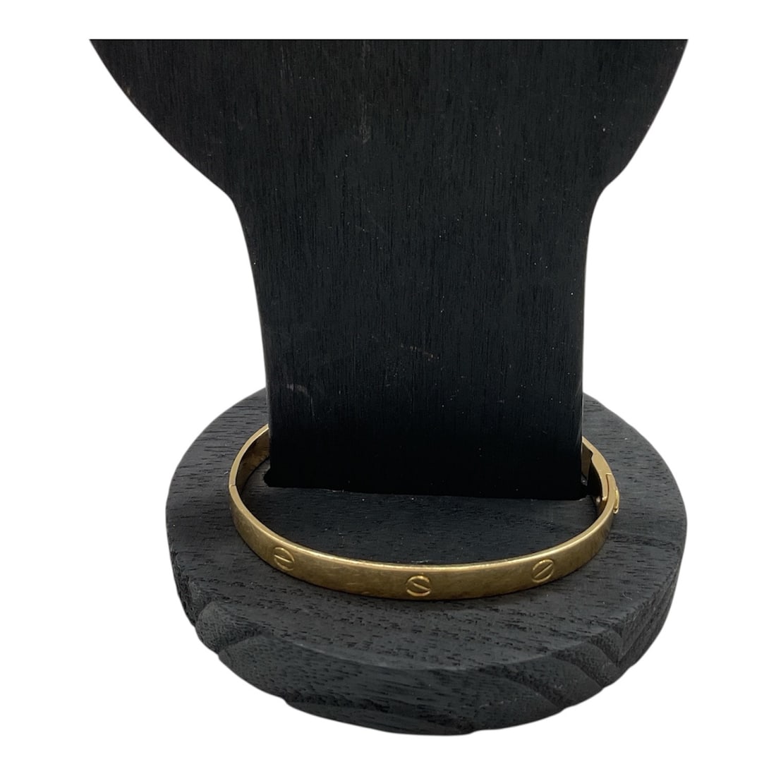 18 Karat Gold Hinged Bangle Bracelet (1 of 3)