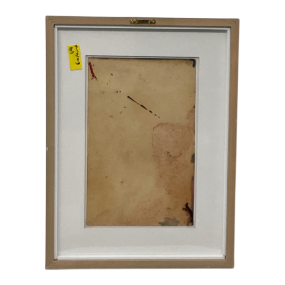 Signed Abstract Composition Framed Artwork - 4