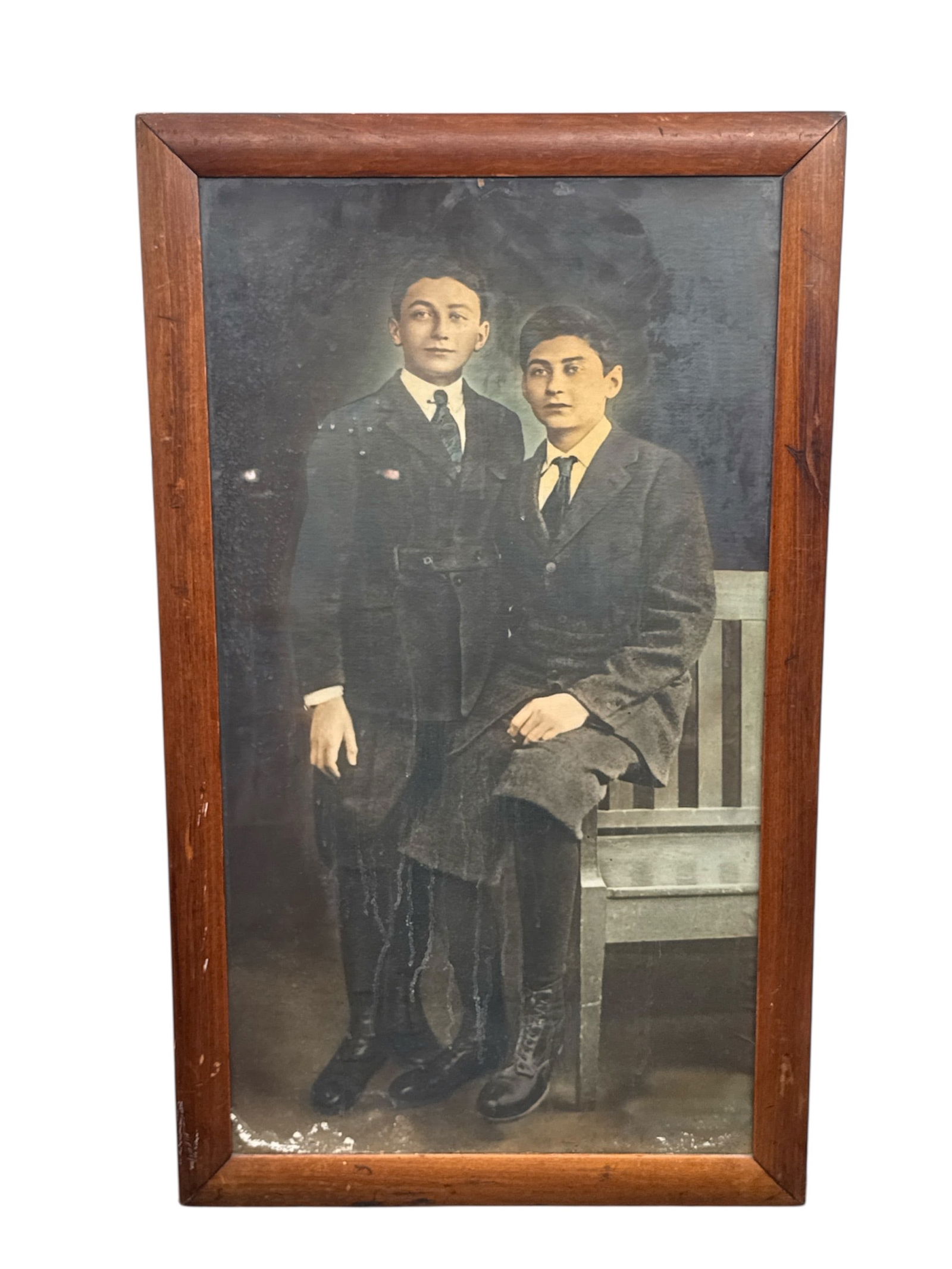 Look Tin Eli and Look Poong-Shan Antique Photograph (1 of 2)