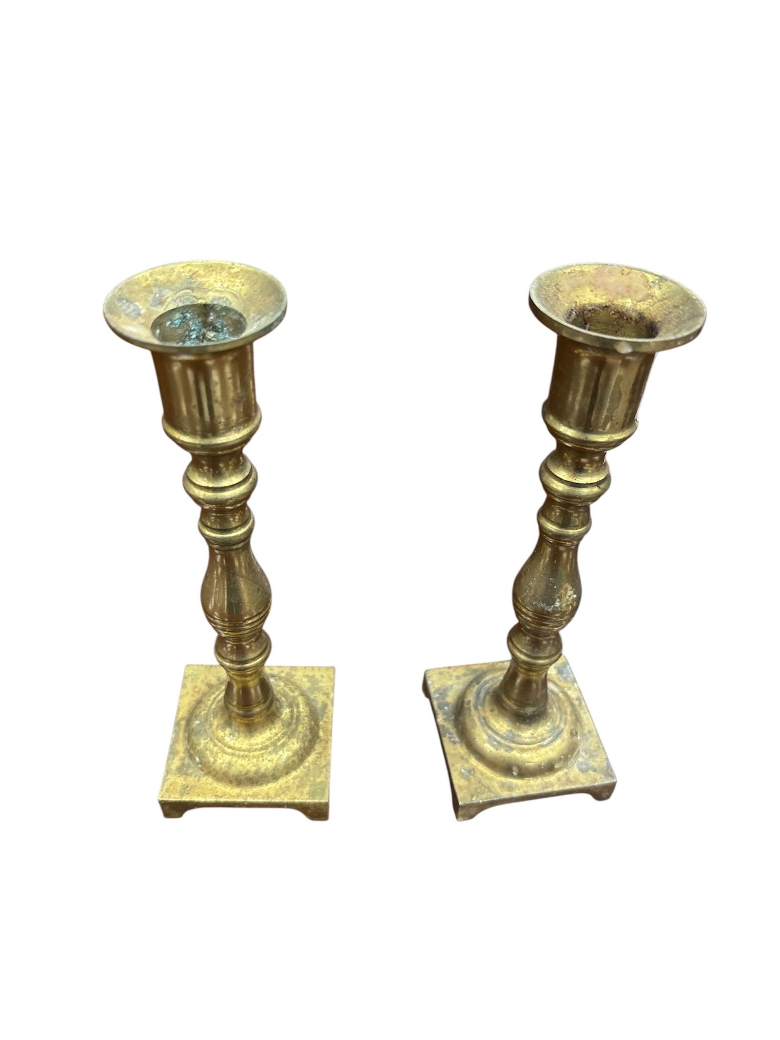 2 Brass Candle Holders (1 of 2)