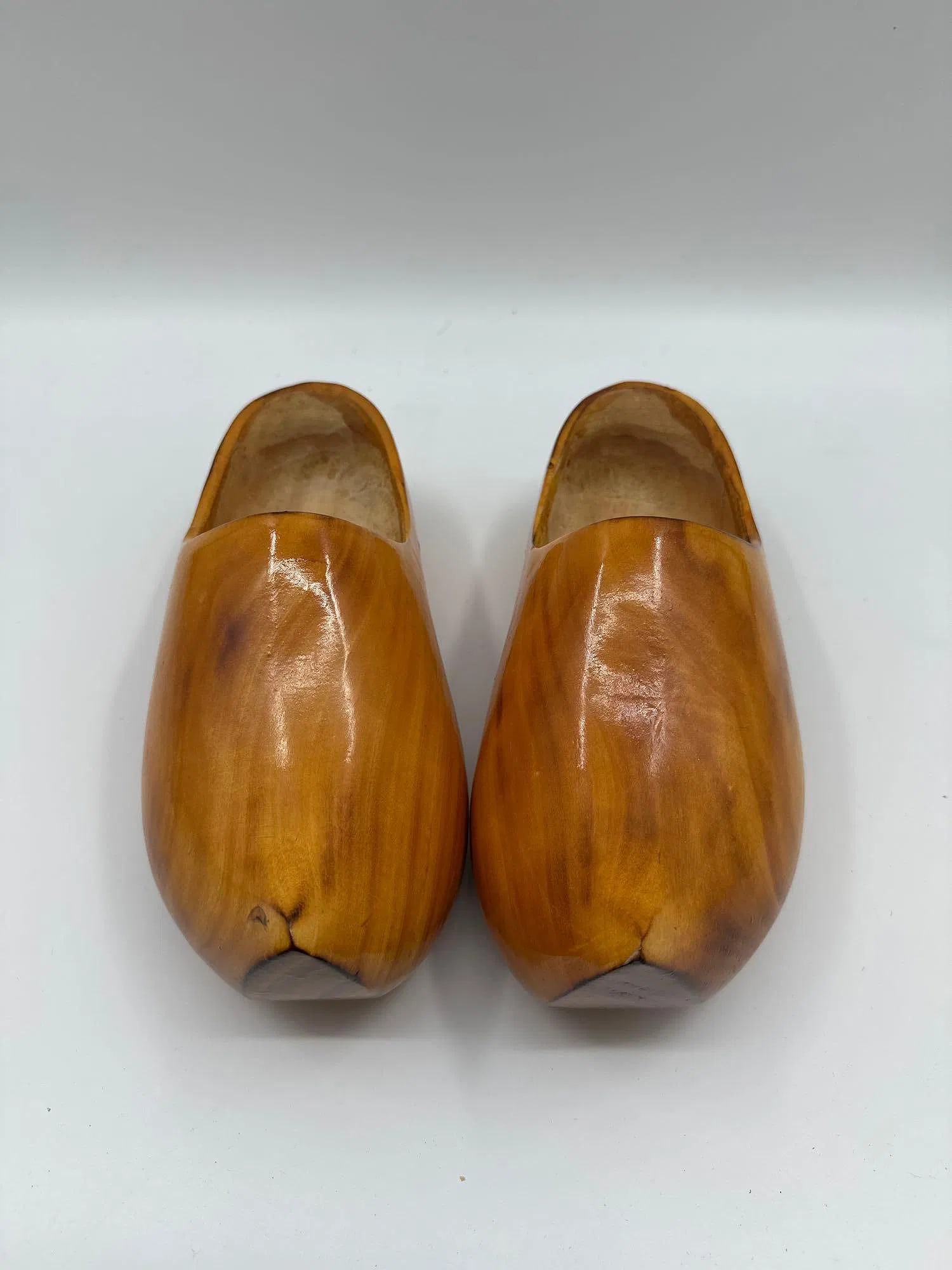 Pair of Traditional Dutch Wooden Clogs (1 of 4)