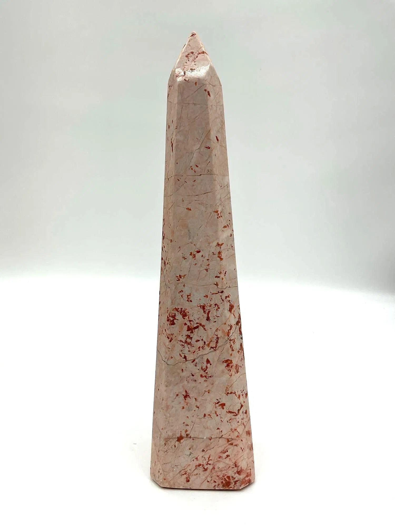 Tall Pink Stone Obelisk (1 of 3)