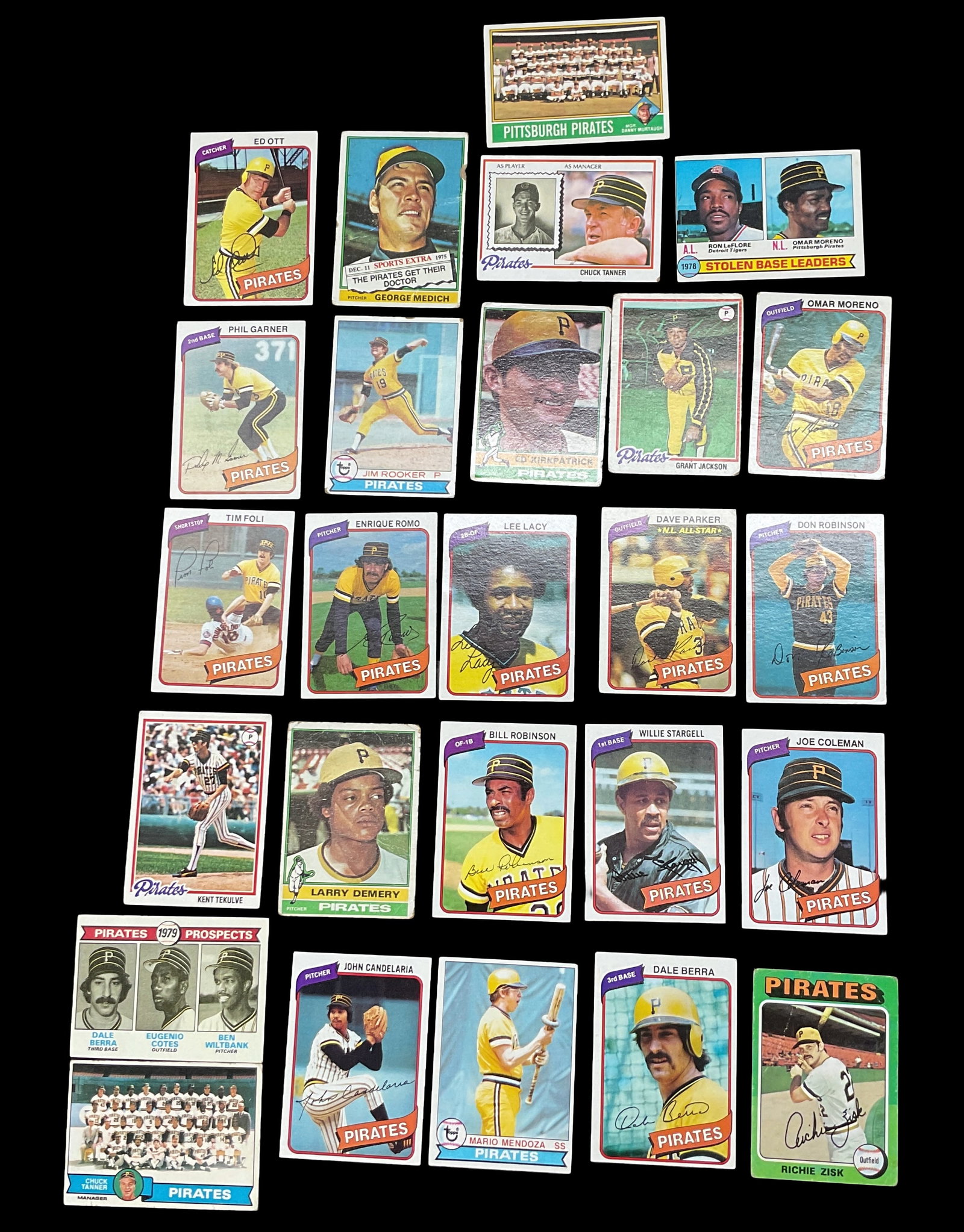 Pittsburgh Pirates Baseball Card Lot (1 of 2)