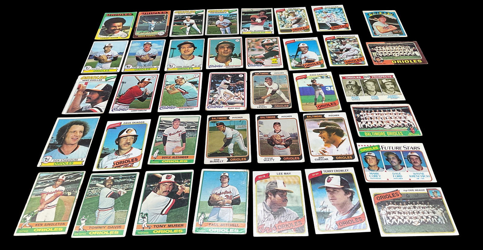 Baltimore Orioles Baseball Card Lot (1 of 2)