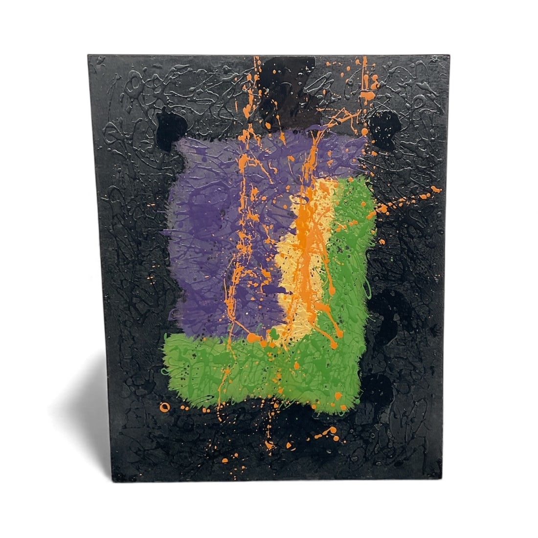 Miguel Angel-Jimenez – Black Panel with Color Blocks (1 of 2)