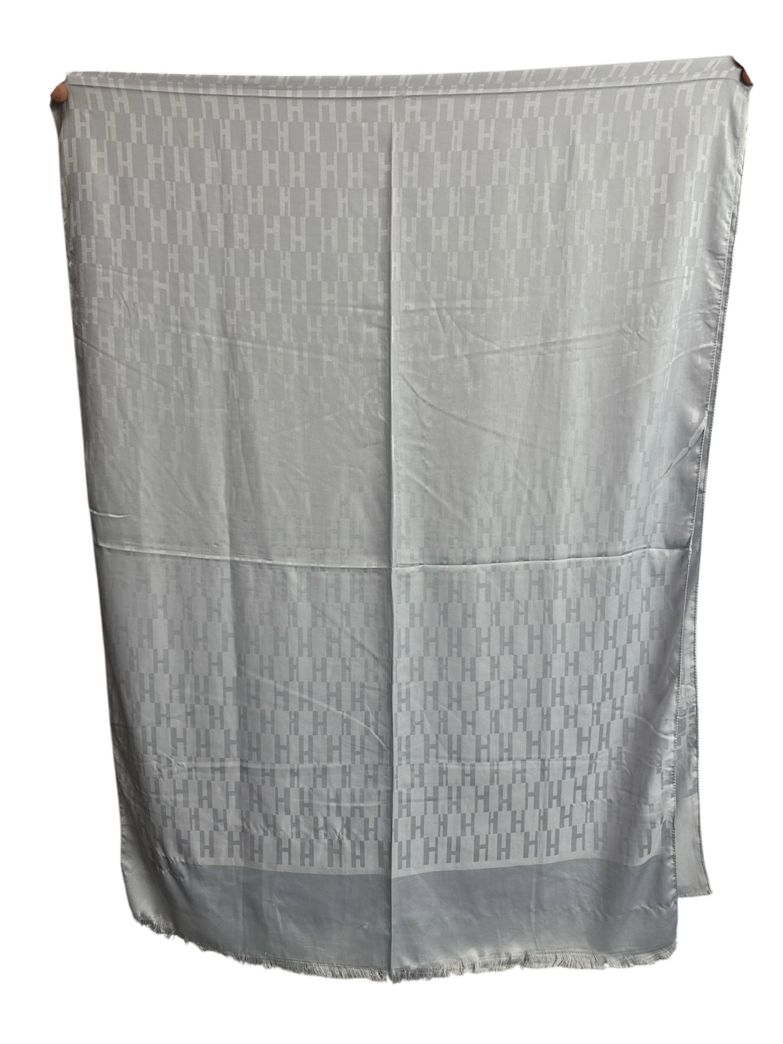 Hermès Paris Silk Scarf with Tonal Woven Pattern (1 of 3)