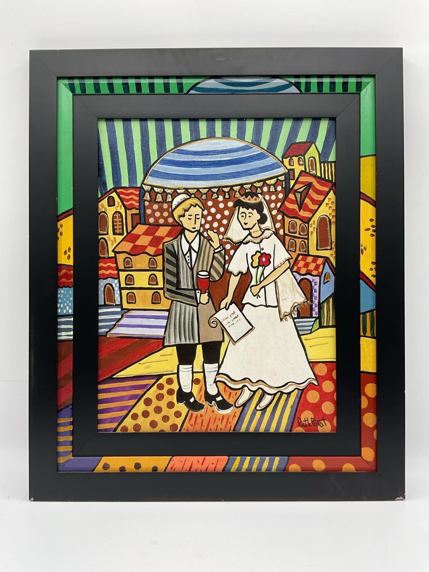 Jewish Wedding Scene by Ruthi Porat (1 of 3)