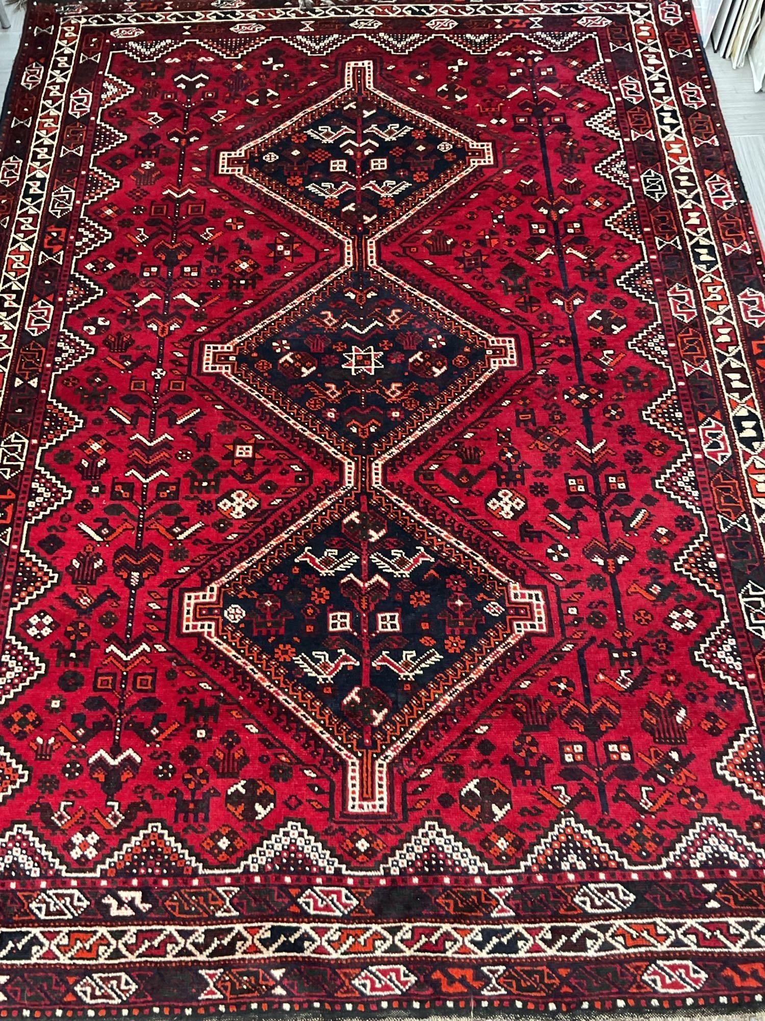 Tribal Geometric Flatweave Rug (1 of 4)