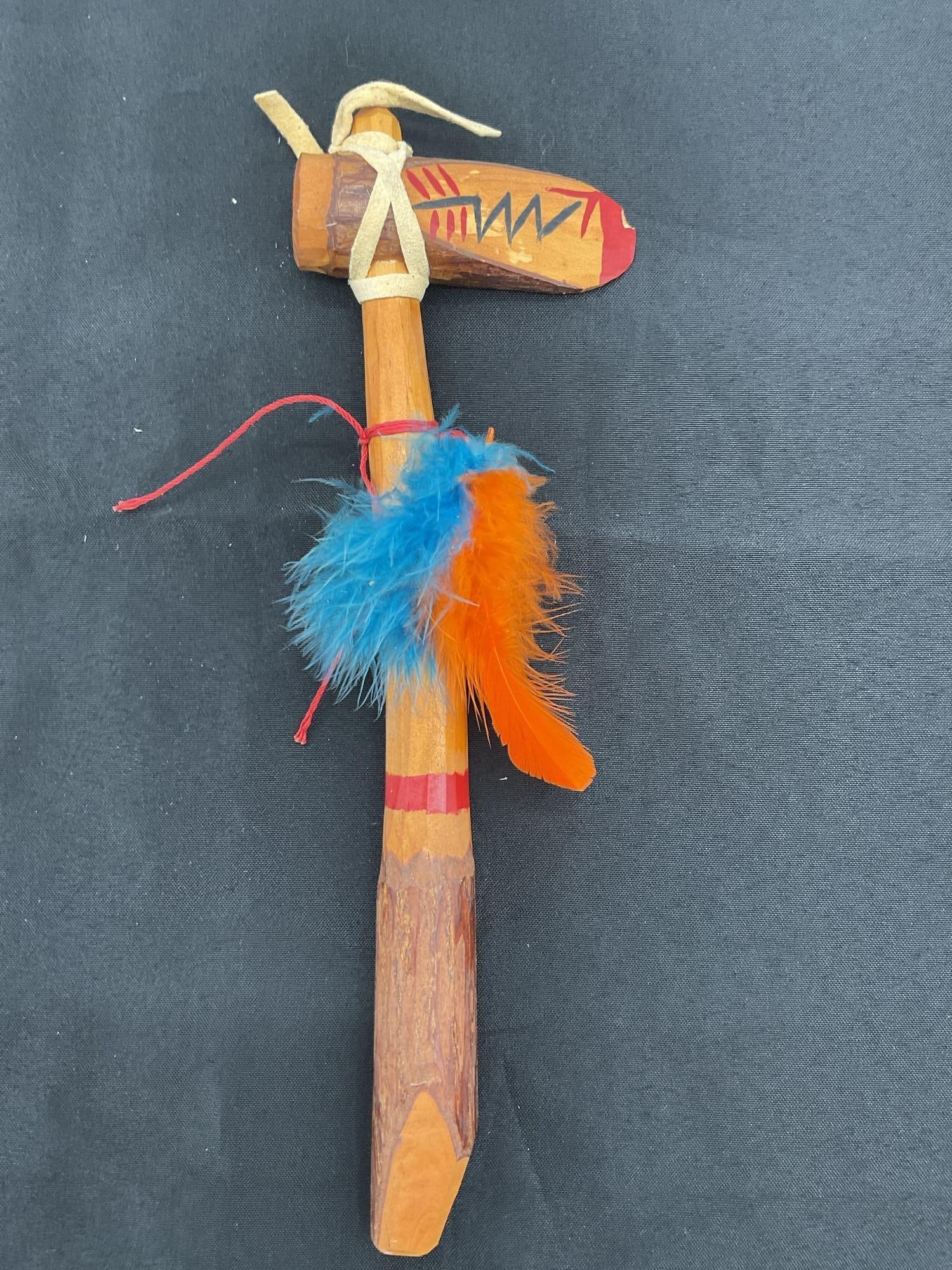 Handcrafted Decorative Wooden Tomahawk (1 of 2)