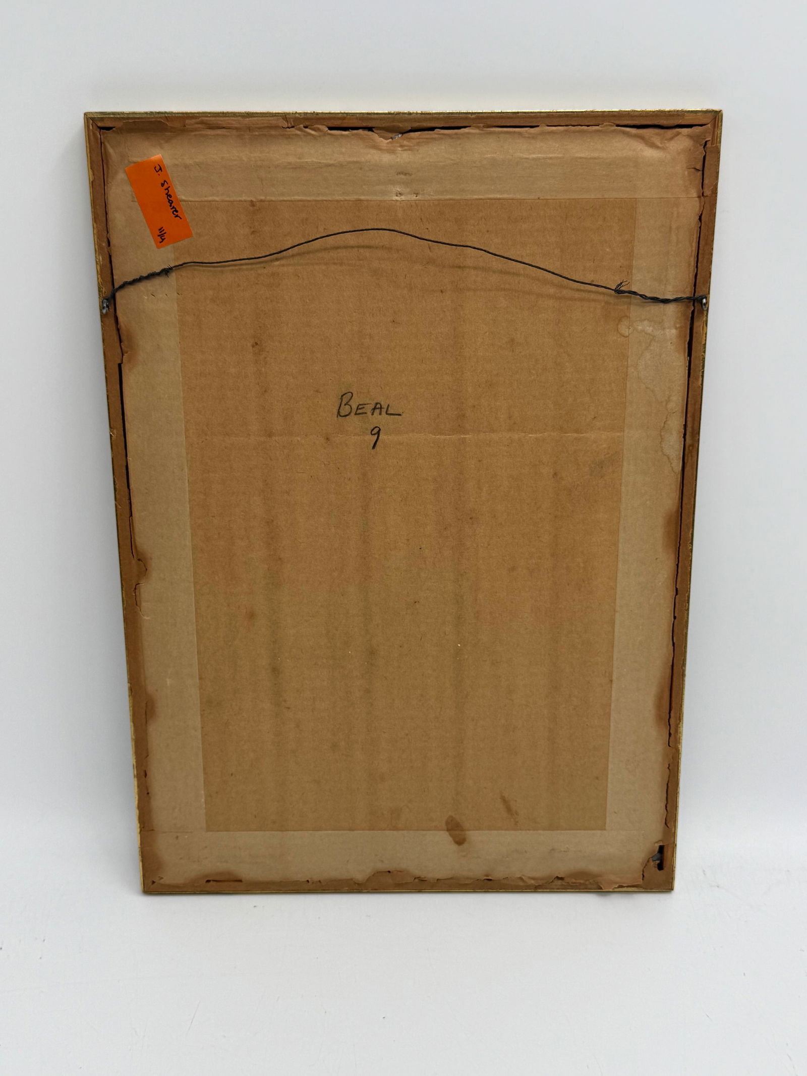 Framed Figure Drawing, Signed and Dated 2001 - 3