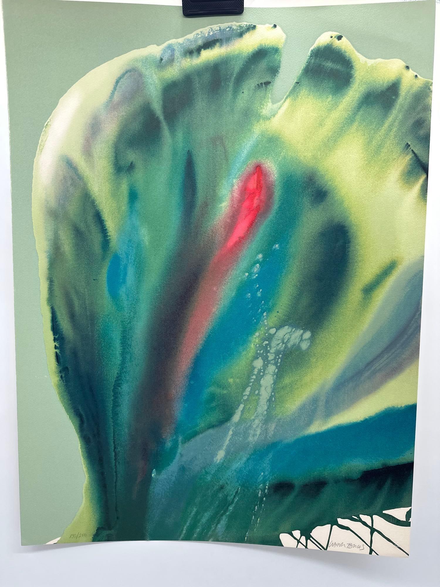 Lamar Briggs Flower Coasas II H/S Numbered Screenprint ART (1 of 3)