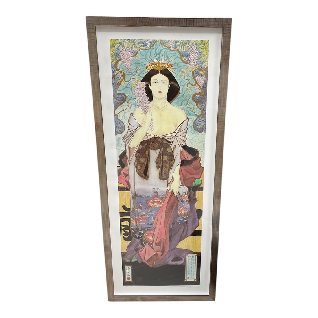 Flower Goddess by Muramasa Kudo Framed Art Print (1 of 3)