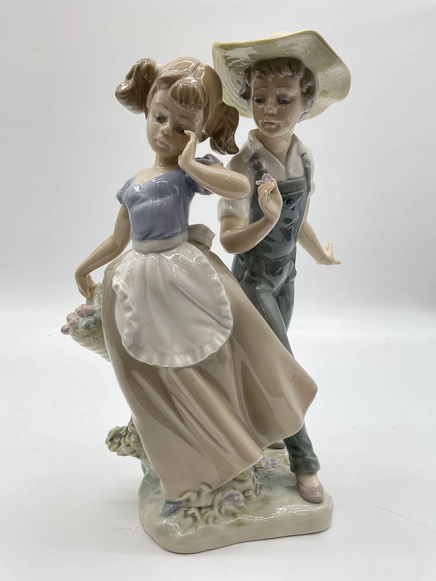 Lladro "Love in Bloom" Porcelain (1 of 4)