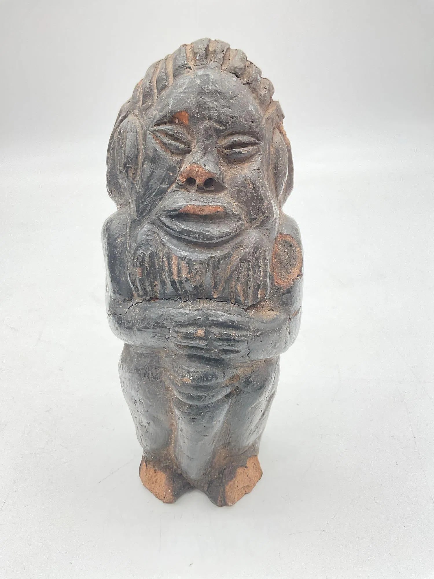 African Tribal Carved Wooden Figure (1 of 3)