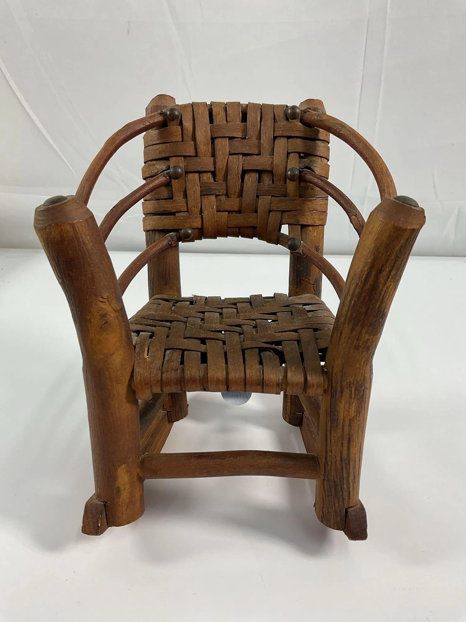 Miniature splint Rocking Chair (1 of 3)